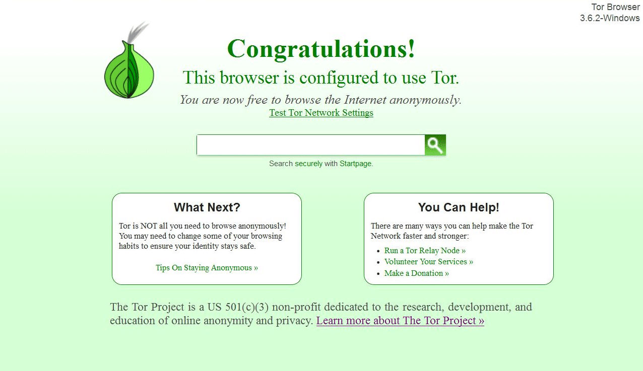 tor browserfor windows 10